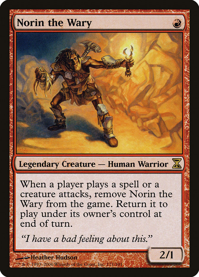 Norin the Wary [Time Spiral] | North Valley Games