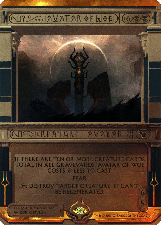 Avatar of Woe (Invocation) [Amonkhet Invocations] | North Valley Games
