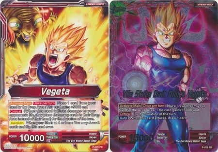 Vegeta // Vile Strike Dark Prince Vegeta (P-025) [Promotion Cards] | North Valley Games