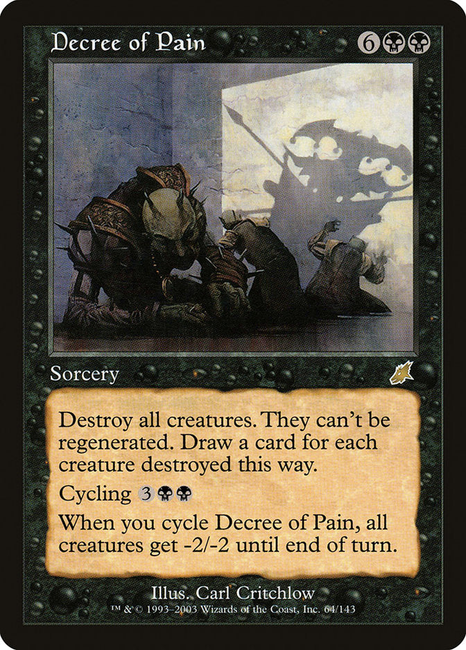 Decree of Pain [Scourge] | North Valley Games