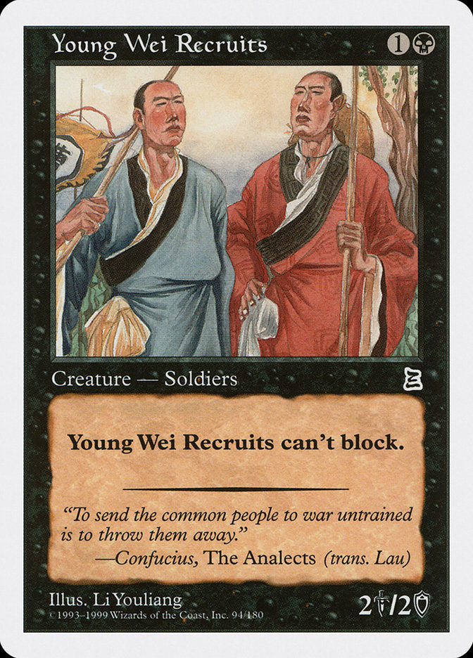Young Wei Recruits [Portal Three Kingdoms] | North Valley Games