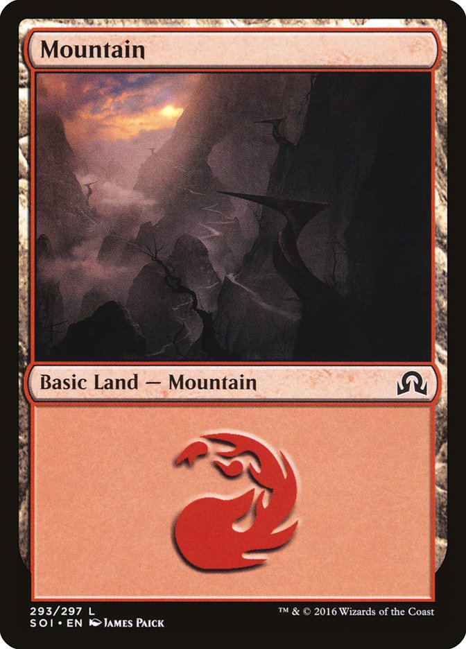 Mountain (293) [Shadows over Innistrad] | North Valley Games