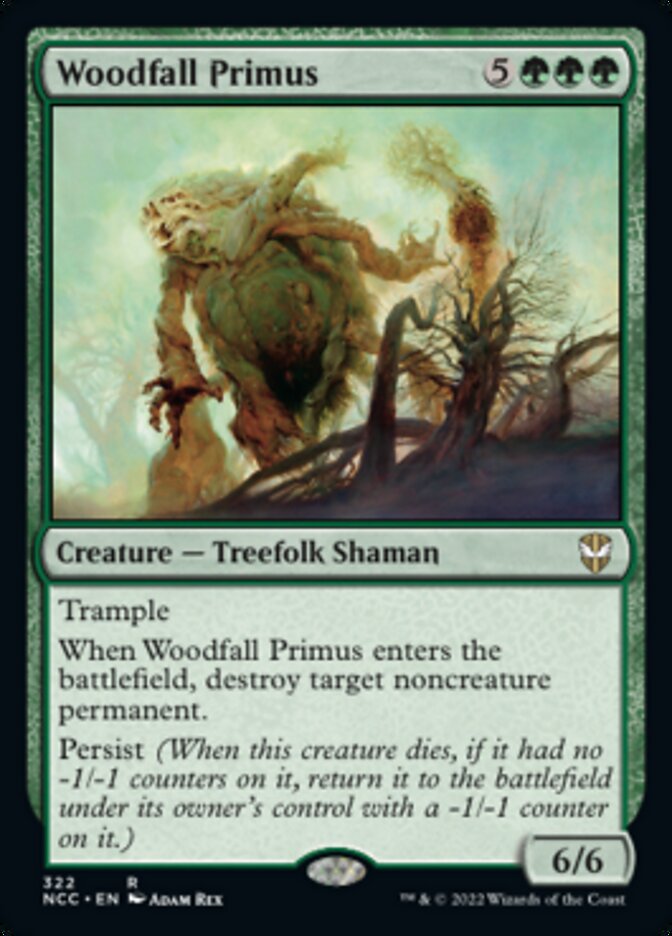Woodfall Primus [Streets of New Capenna Commander] | North Valley Games