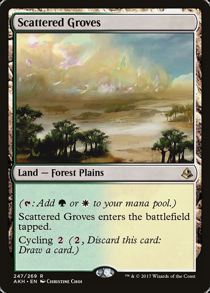 Scattered Groves [Amonkhet] | North Valley Games