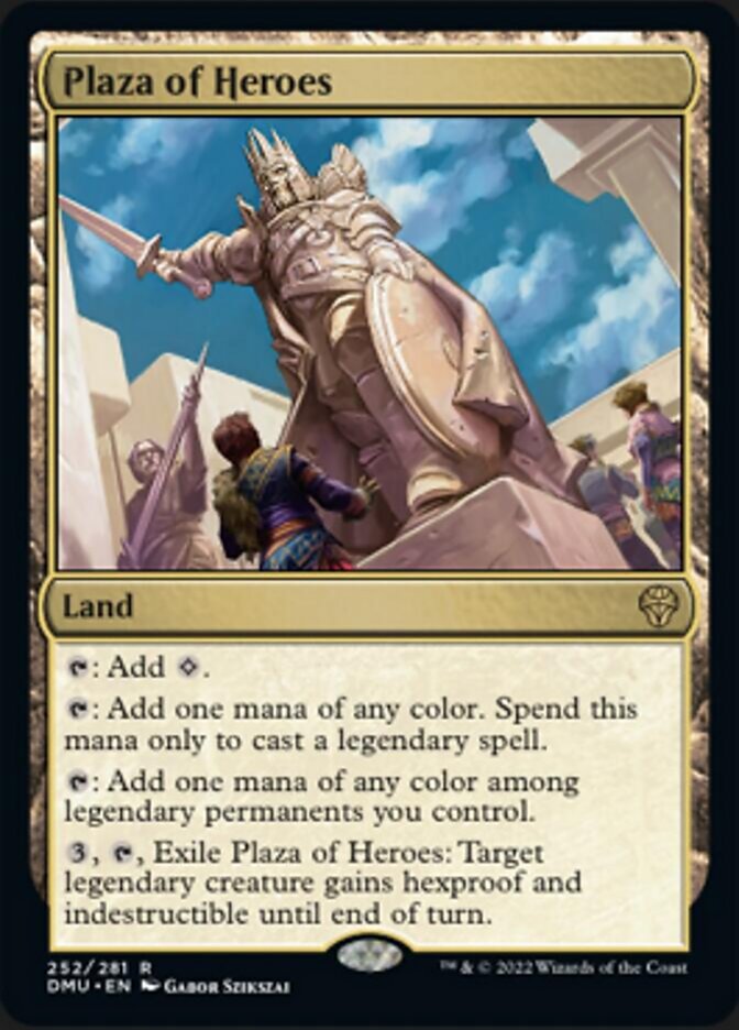 Plaza of Heroes [Dominaria United] | North Valley Games