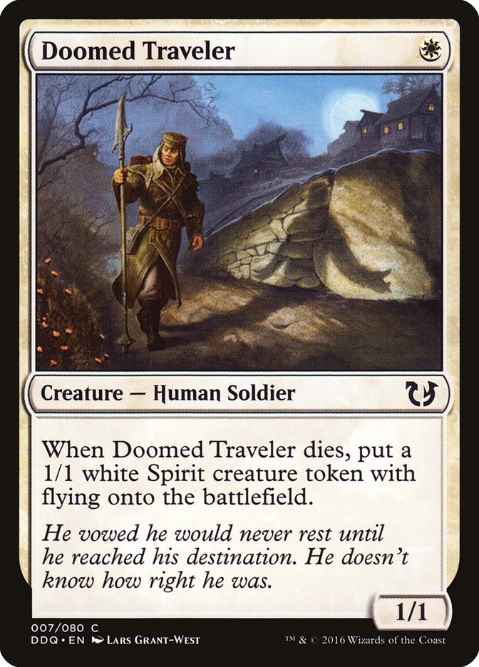 Doomed Traveler [Duel Decks: Blessed vs. Cursed] | North Valley Games