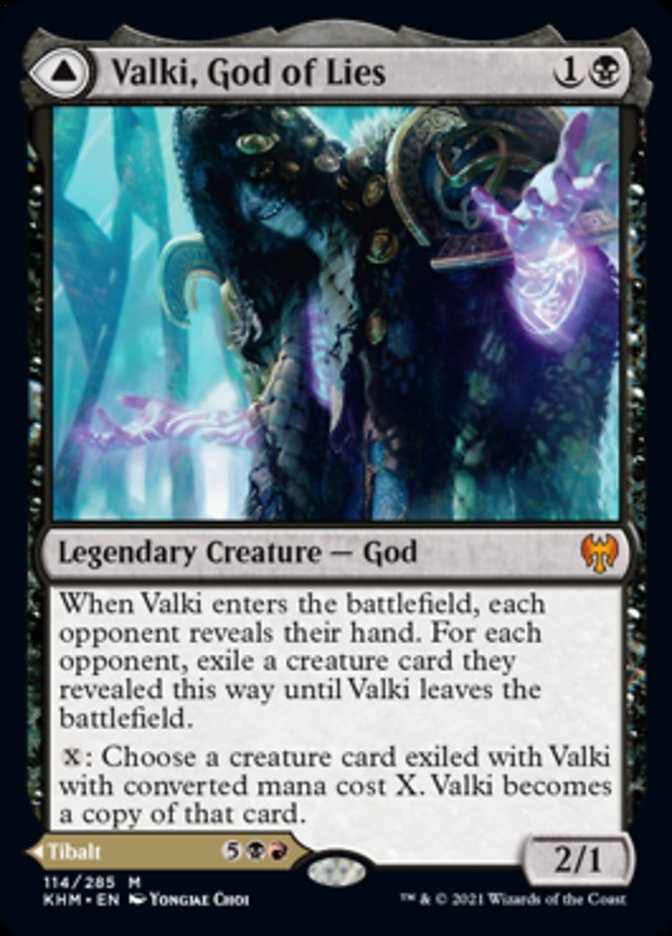 Valki, God of Lies // Tibalt, Cosmic Impostor [Kaldheim] | North Valley Games