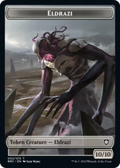 Servo // Eldrazi Double-Sided Token [The Brothers' War Commander Tokens] | North Valley Games