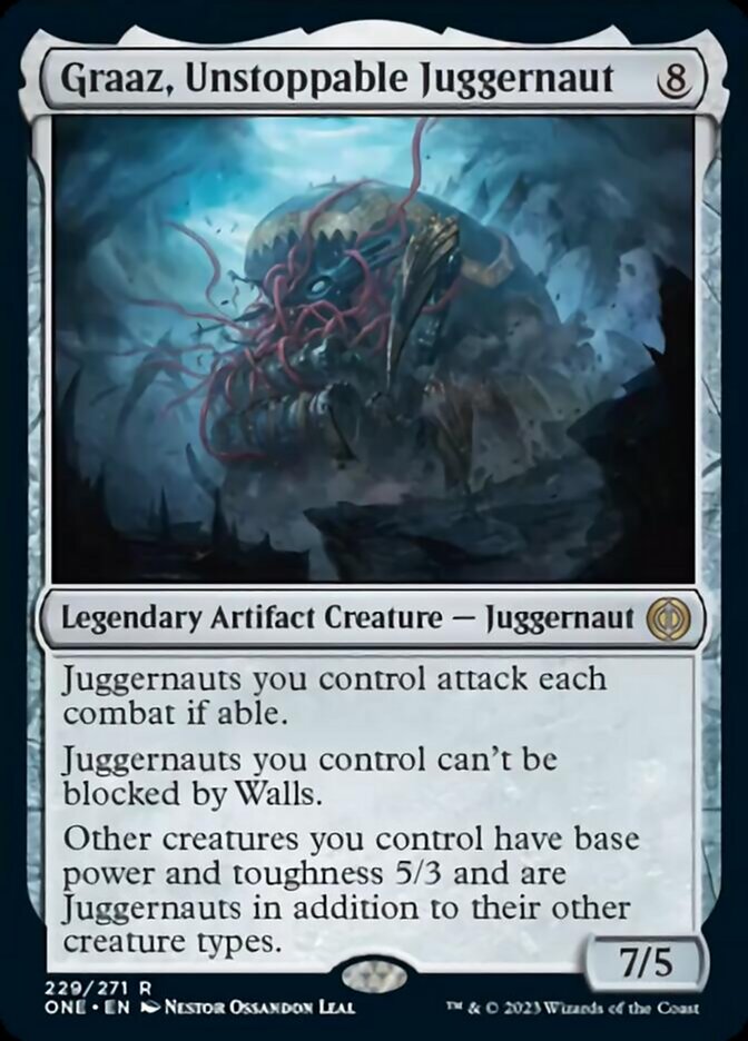 Graaz, Unstoppable Juggernaut [Phyrexia: All Will Be One] | North Valley Games