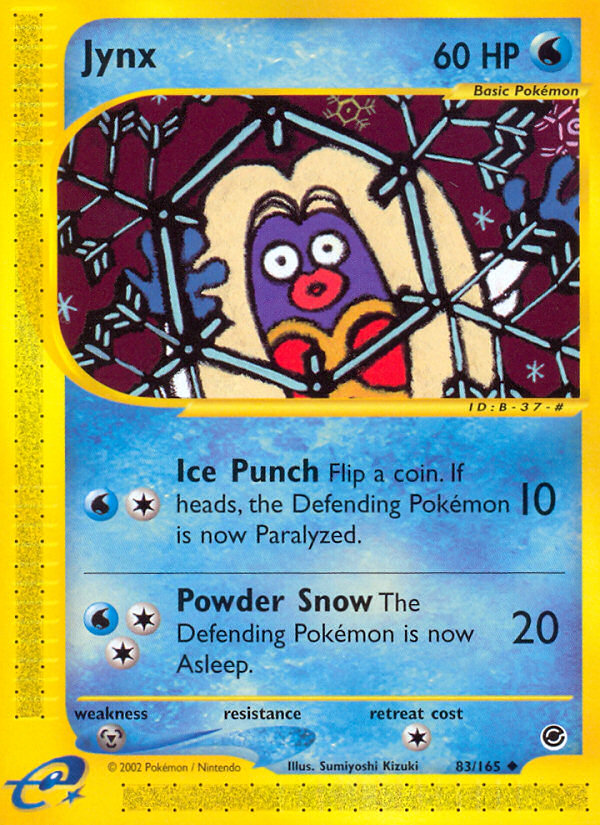 Jynx (83/165) [Expedition: Base Set] | North Valley Games
