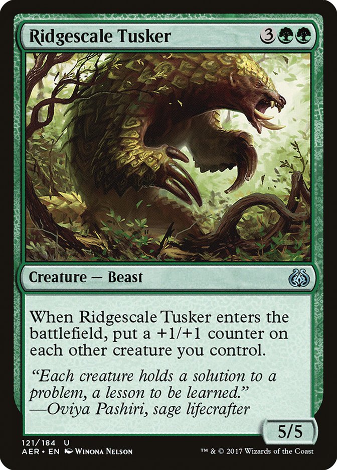 Ridgescale Tusker [Aether Revolt] | North Valley Games