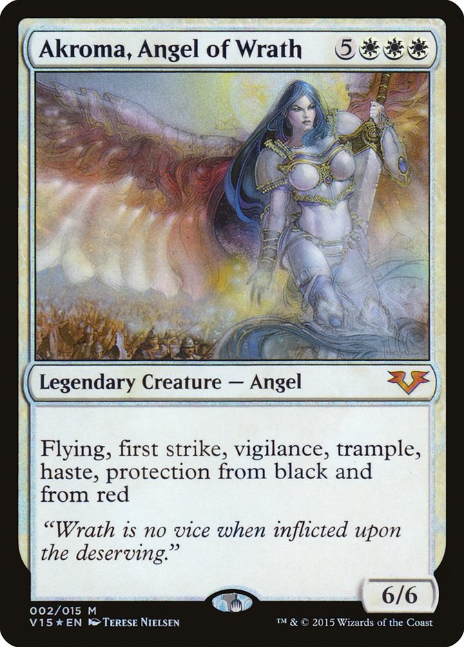 Akroma, Angel of Wrath [From the Vault: Angels] | North Valley Games