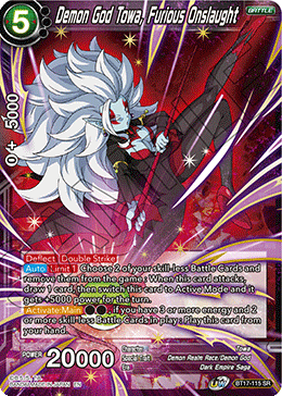 Demon God Towa, Furious Onslaught (BT17-115) [Ultimate Squad] | North Valley Games