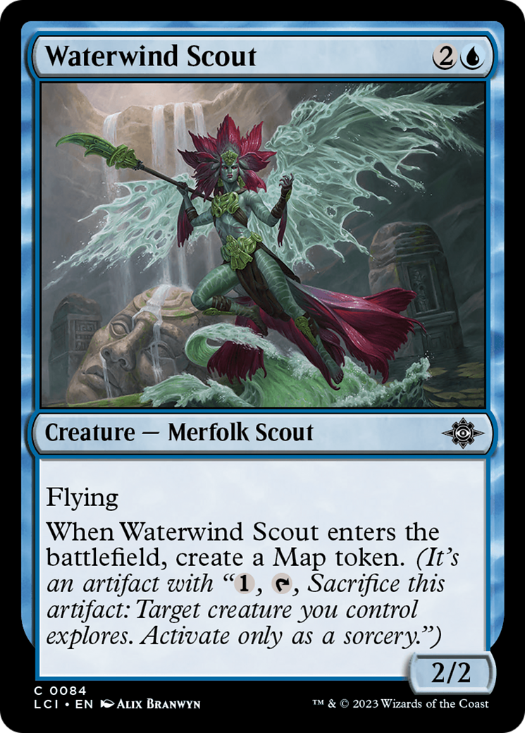 Waterwind Scout [The Lost Caverns of Ixalan] | North Valley Games