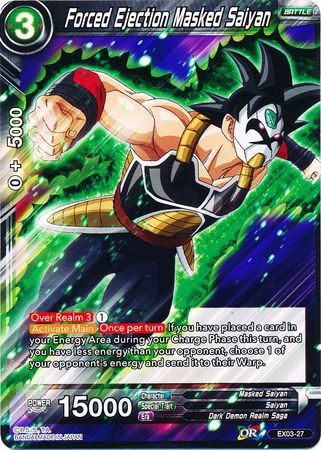 Forced Ejection Masked Saiyan (EX03-27) [Ultimate Box] | North Valley Games