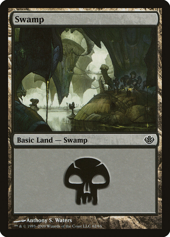 Swamp (62) [Duel Decks: Garruk vs. Liliana] | North Valley Games