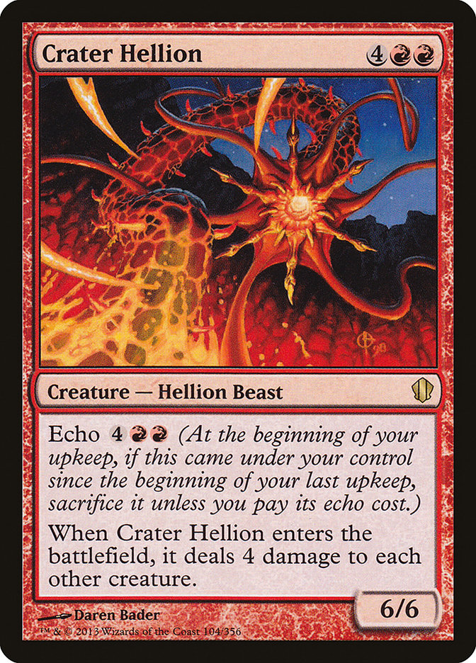 Crater Hellion [Commander 2013] | North Valley Games