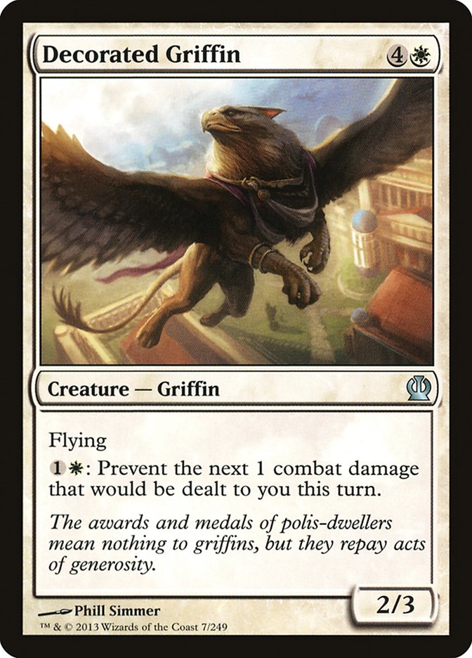 Decorated Griffin [Theros] | North Valley Games