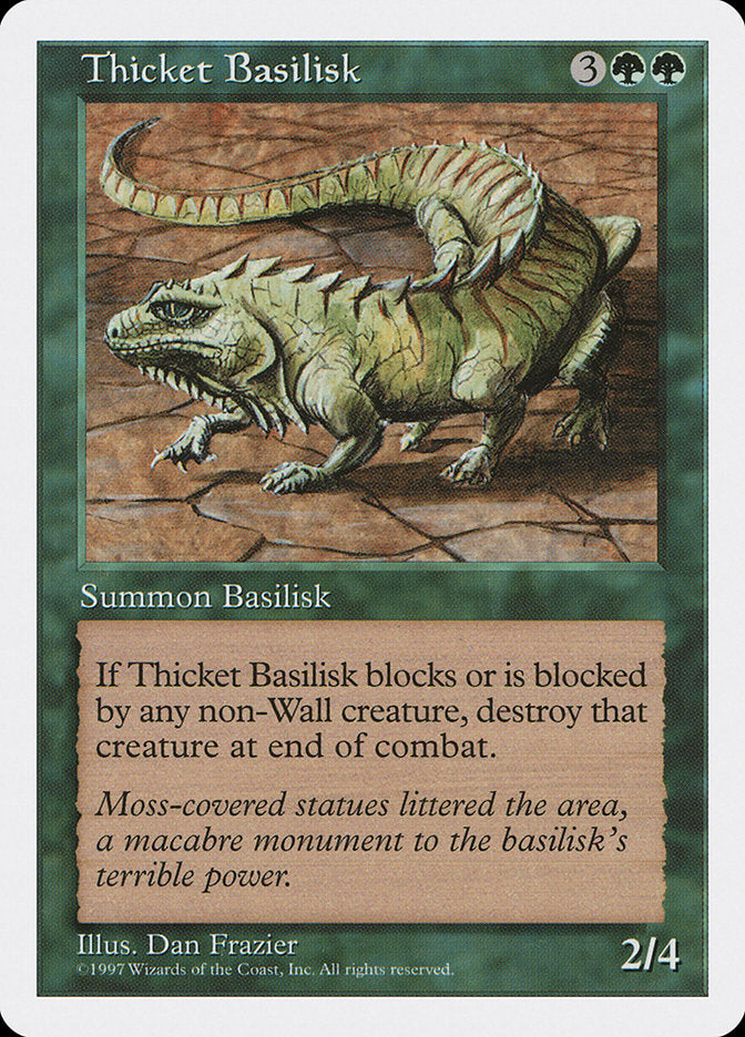 Thicket Basilisk [Fifth Edition] | North Valley Games