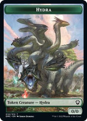 Snake // Hydra Double-Sided Token [Dominaria United Commander Tokens] | North Valley Games