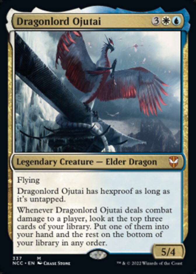 Dragonlord Ojutai [Streets of New Capenna Commander] | North Valley Games