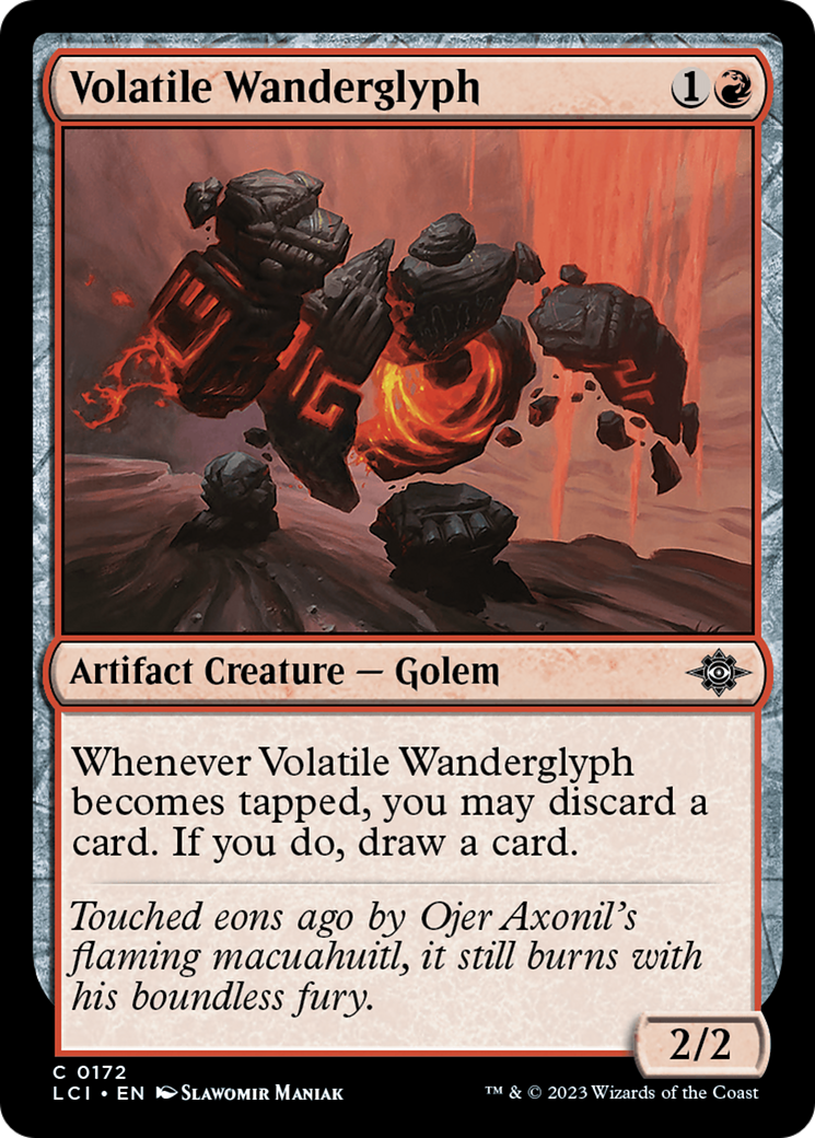 Volatile Wanderglyph [The Lost Caverns of Ixalan] | North Valley Games