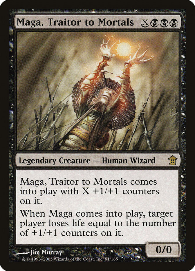 Maga, Traitor to Mortals [Saviors of Kamigawa] | North Valley Games