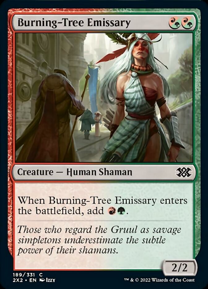 Burning-Tree Emissary [Double Masters 2022] | North Valley Games