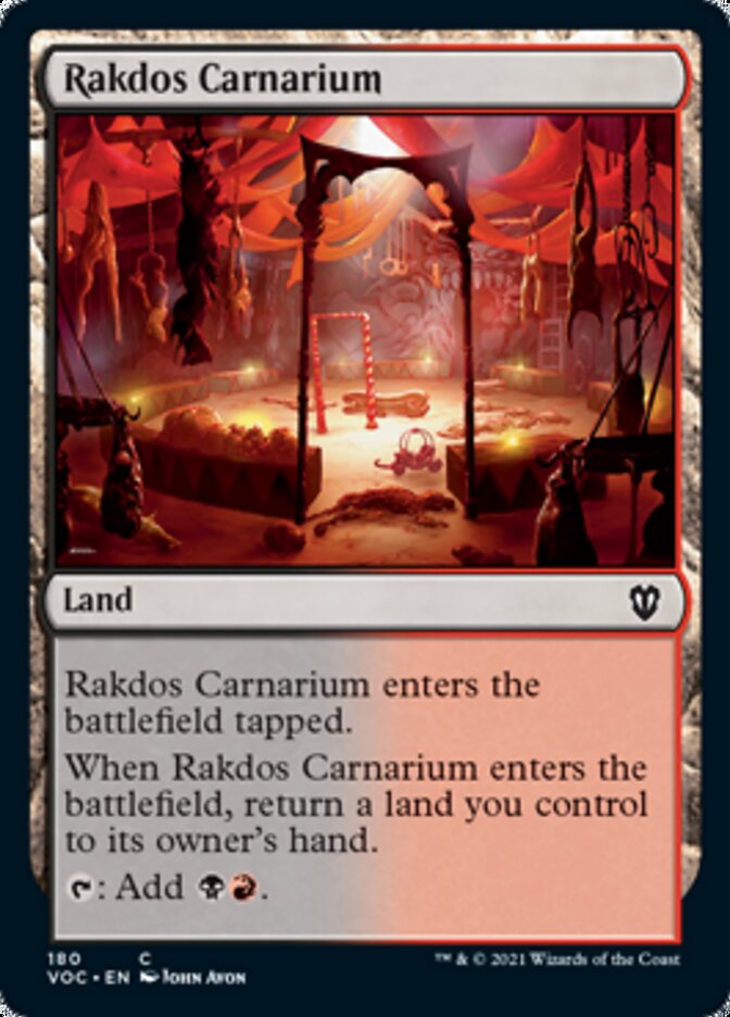 Rakdos Carnarium [Innistrad: Crimson Vow Commander] | North Valley Games