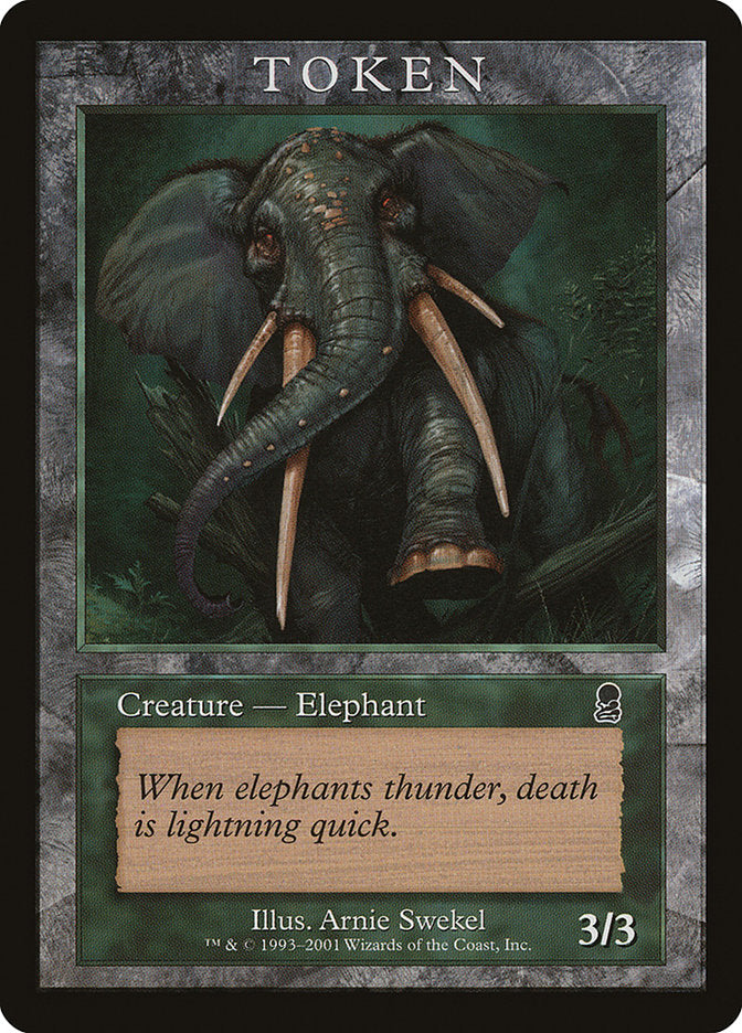 Elephant Token [Magic Player Rewards 2002] | North Valley Games