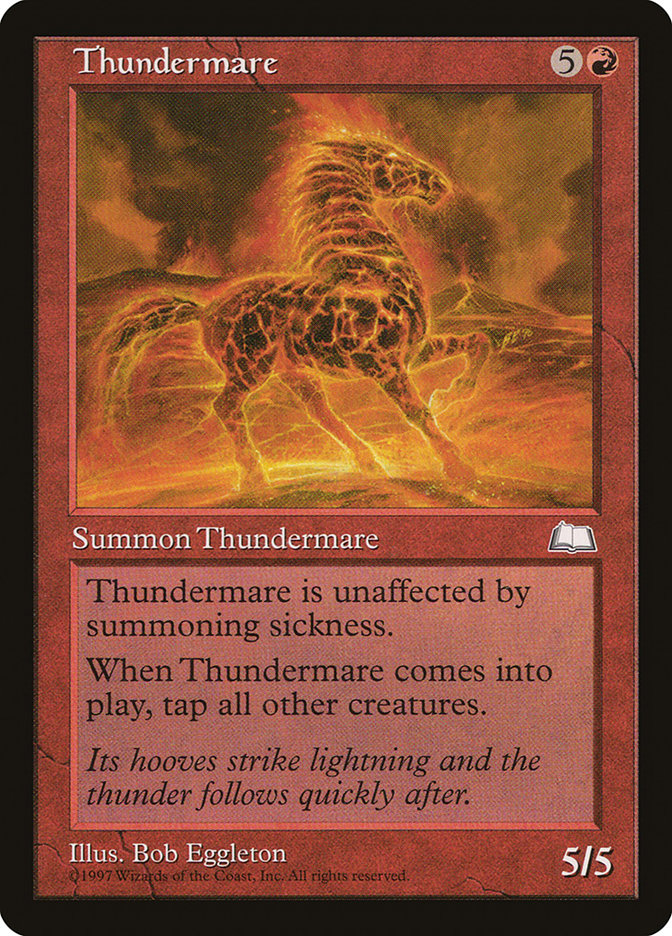 Thundermare [Weatherlight] | North Valley Games