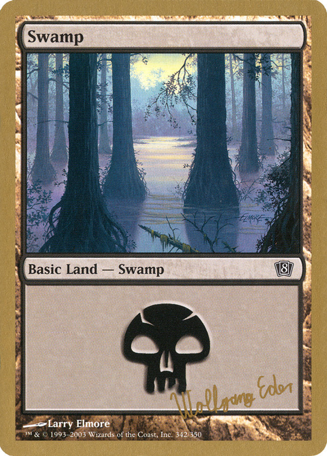 Swamp (344) (we342) [World Championship Decks 2003] | North Valley Games