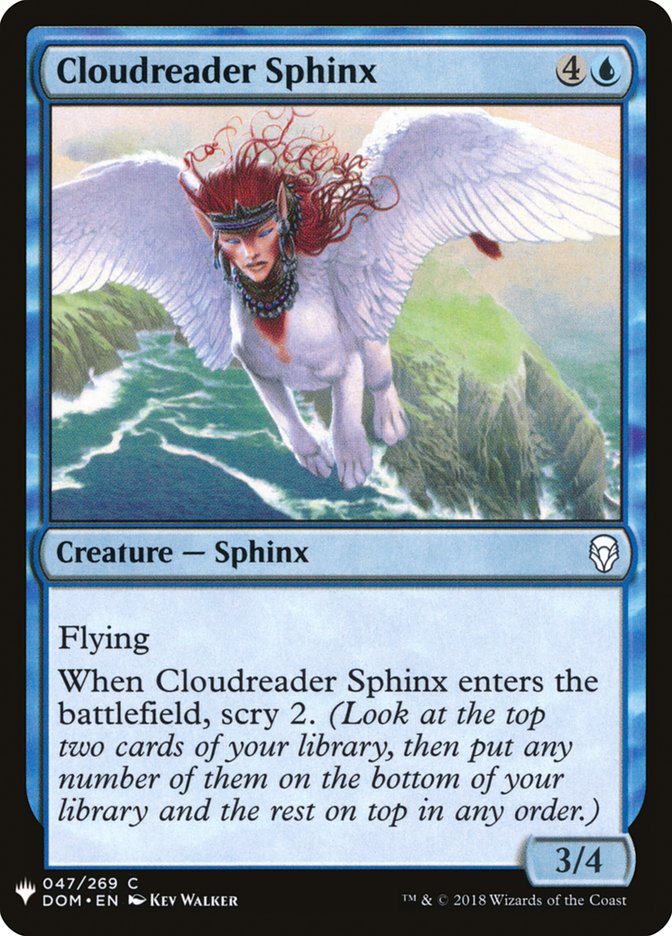 Cloudreader Sphinx [Mystery Booster] | North Valley Games
