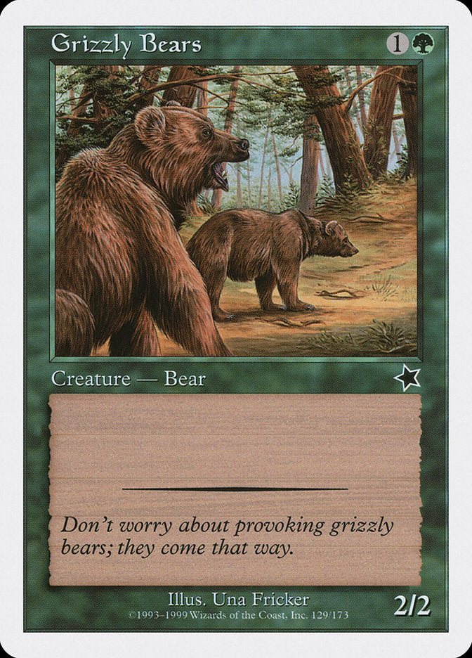 Grizzly Bears [Starter 1999] | North Valley Games