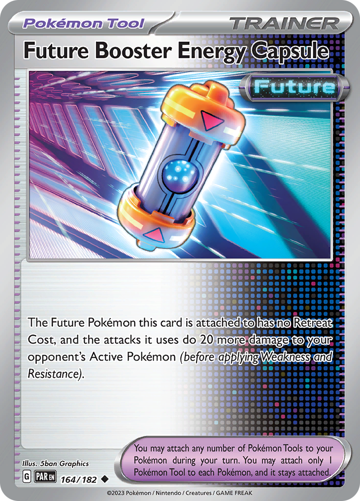 Future Booster Energy Capsule (164/182) [Scarlet & Violet: Paradox Rift] | North Valley Games