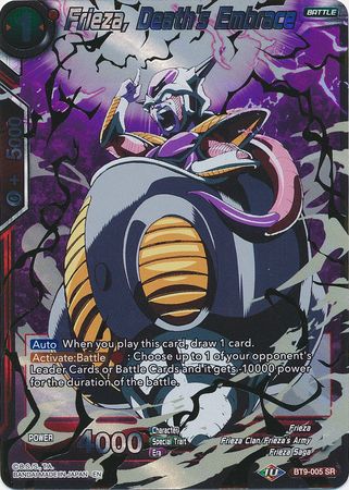 Frieza, Death's Embrace (BT9-005) [Universal Onslaught] | North Valley Games