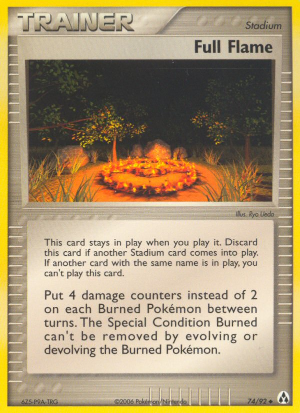 Full Flame (74/92) [EX: Legend Maker] | North Valley Games