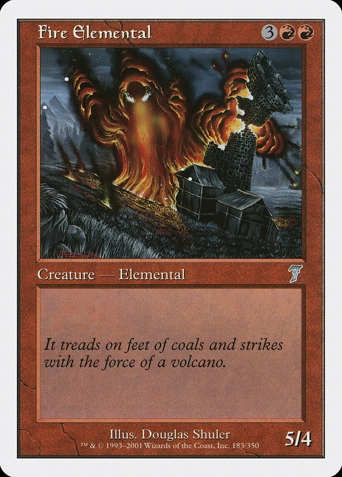 Fire Elemental [Seventh Edition] | North Valley Games