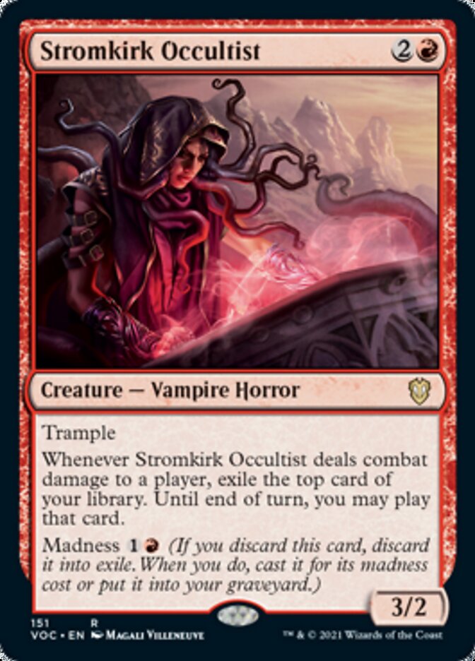 Stromkirk Occultist [Innistrad: Crimson Vow Commander] | North Valley Games