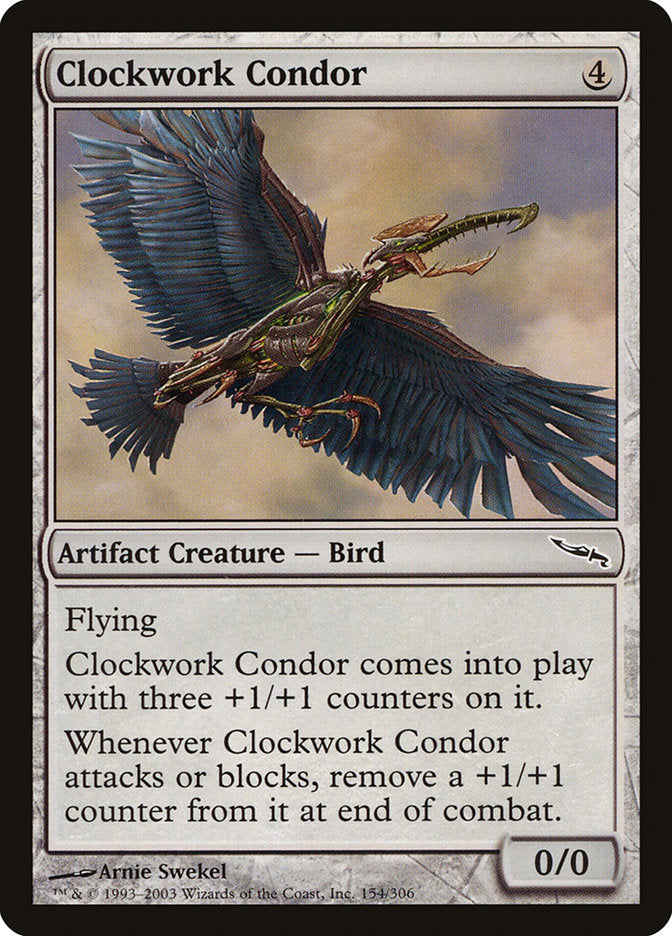 Clockwork Condor [Mirrodin] | North Valley Games