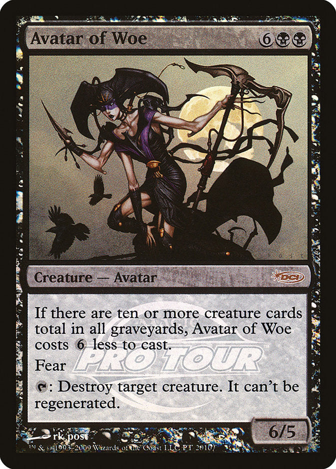 Avatar of Woe (Pro Tour) [Pro Tour Promos] | North Valley Games