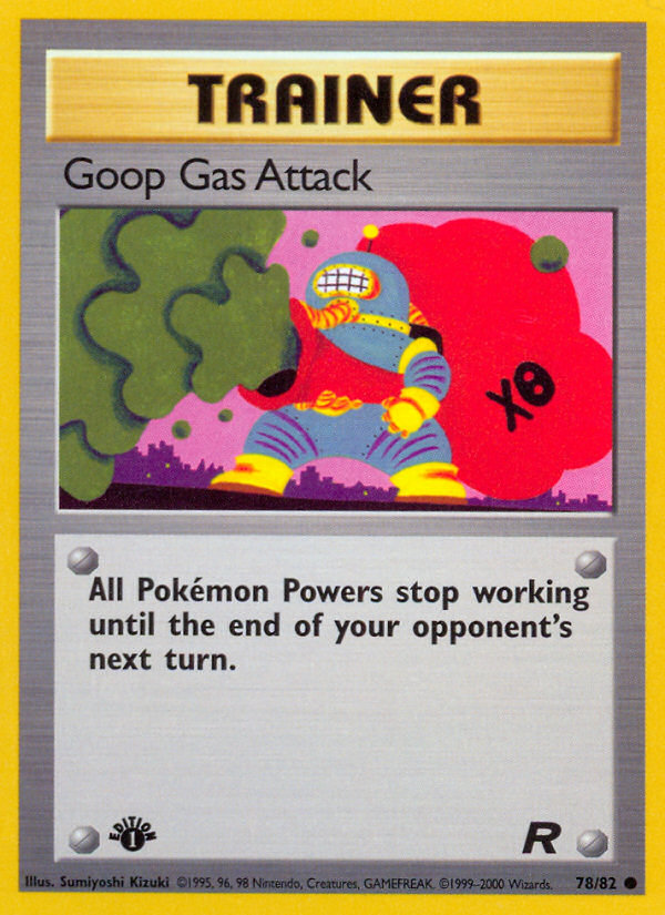 Goop Gas Attack (78/82) [Team Rocket 1st Edition] | North Valley Games
