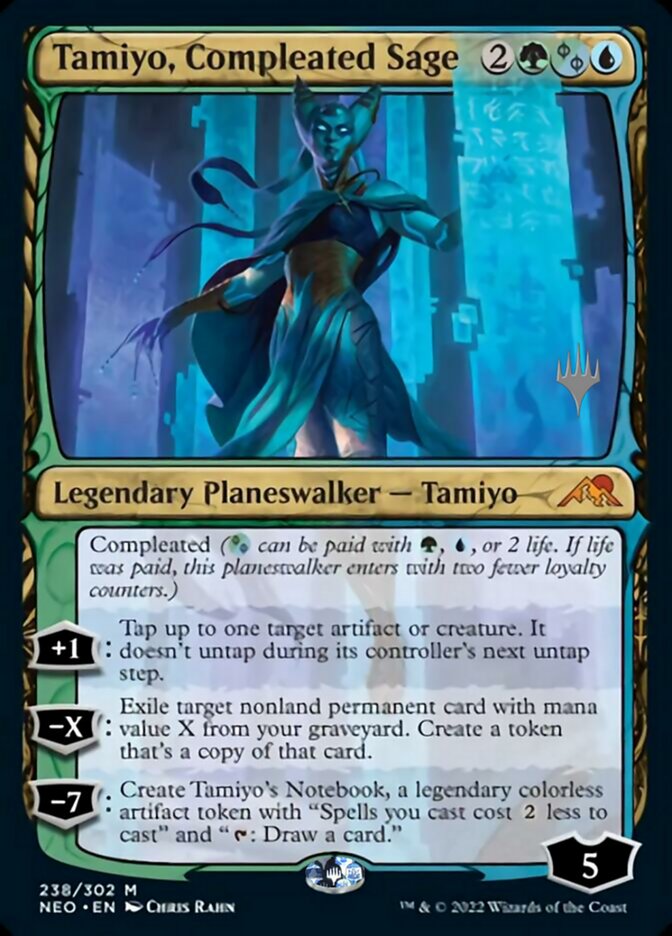 Tamiyo, Compleated Sage (Promo Pack) [Kamigawa: Neon Dynasty Promos] | North Valley Games