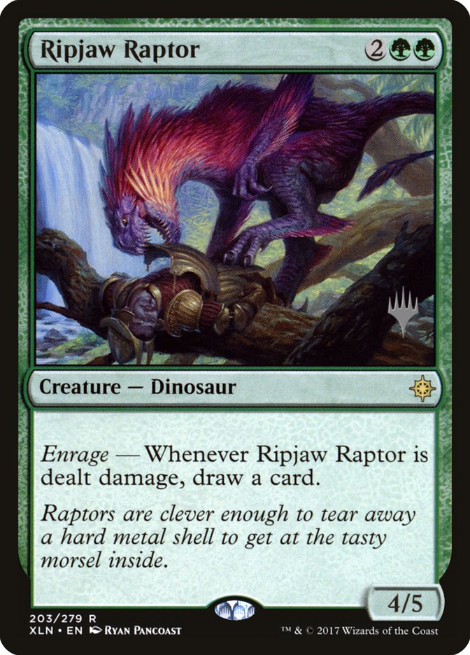 Ripjaw Raptor (Promo Pack) [Ixalan Promos] | North Valley Games