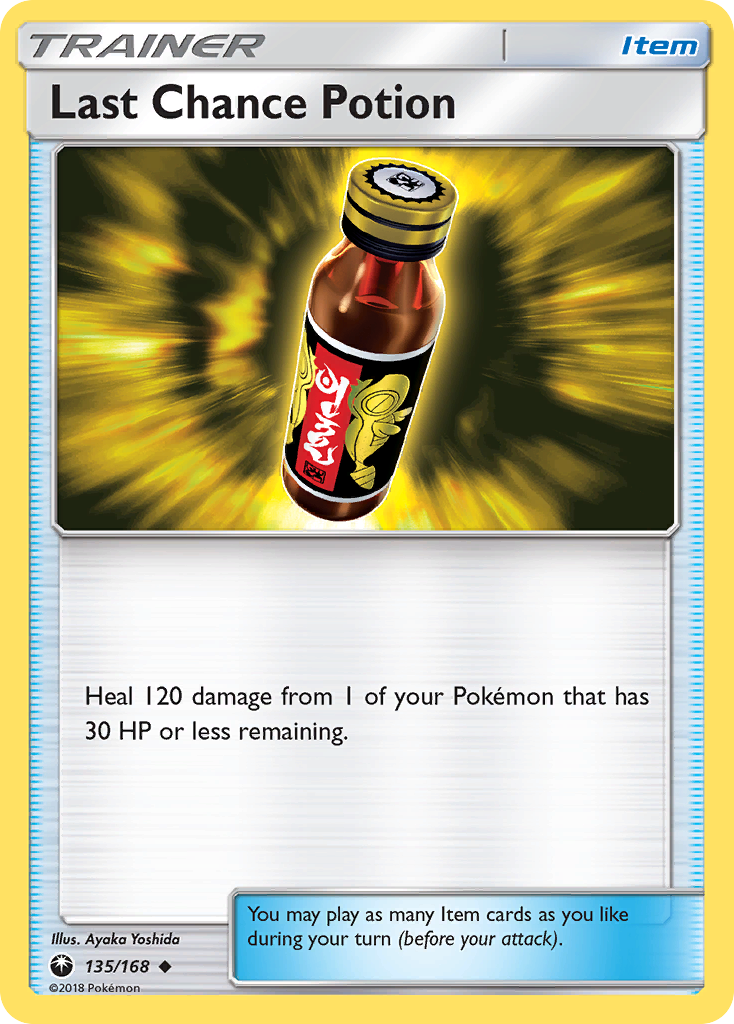 Last Chance Potion (135/168) [Sun & Moon: Celestial Storm] | North Valley Games
