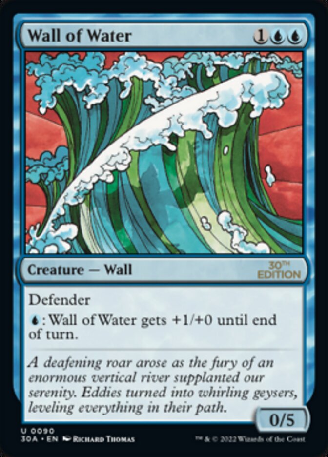 Wall of Water [30th Anniversary Edition] | North Valley Games