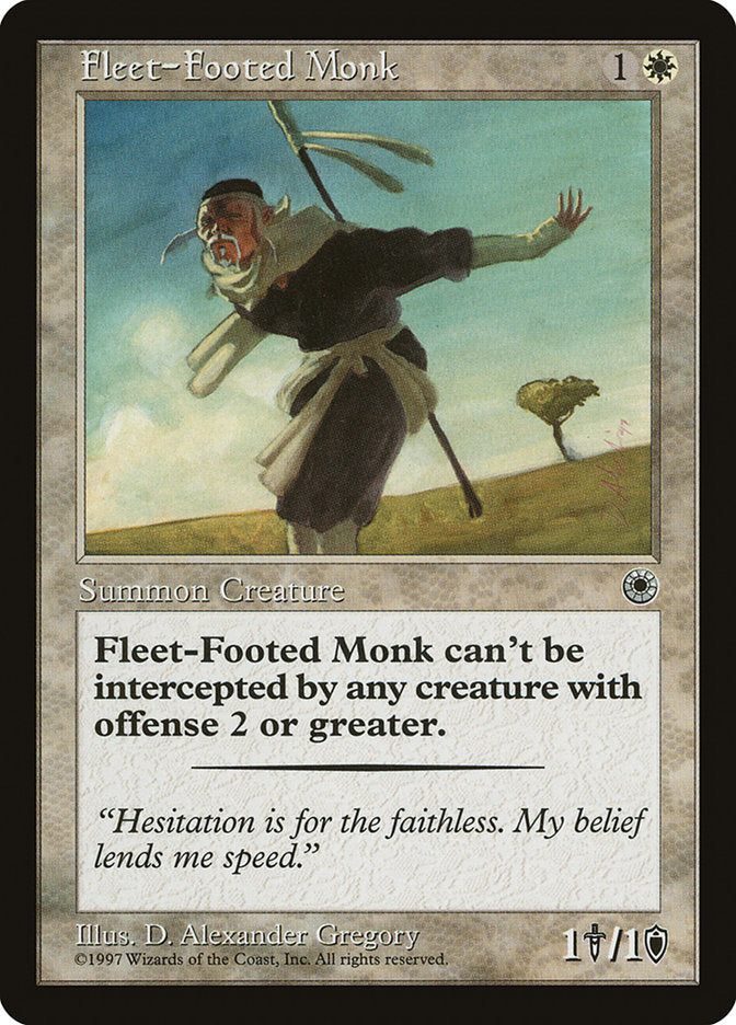 Fleet-Footed Monk [Portal] | North Valley Games