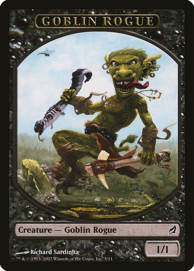 Goblin Rogue Token [Lorwyn Tokens] | North Valley Games