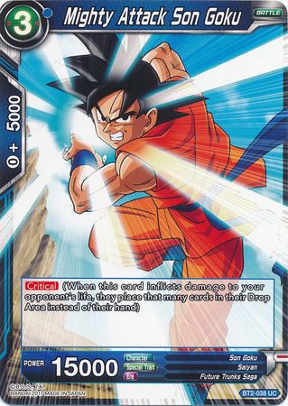 Mighty Attack Son Goku (BT2-038) [Union Force] | North Valley Games