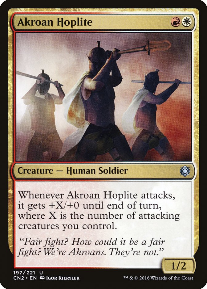 Akroan Hoplite [Conspiracy: Take the Crown] | North Valley Games